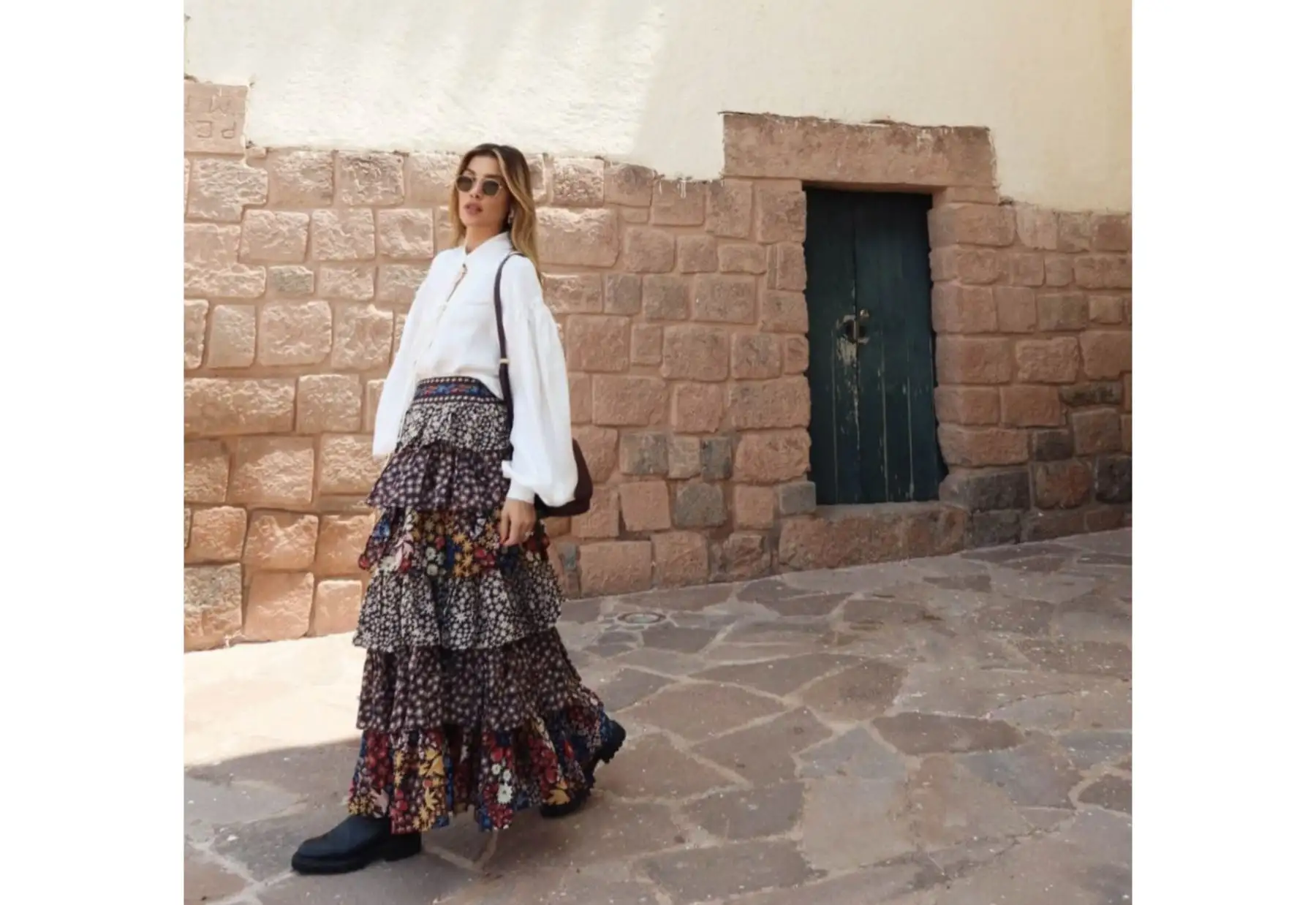 Michelle Salas, hija del famoso cantante mexicano Luis Miguel, publicó en su cuenta oficial de Instagram, imágenes de su última visita al Cusco, ciudad del que quedó enamorada: "Peru nos robaste el corazón", mencionó. Foto: ANDINA/IG oficial de Michelle Salas