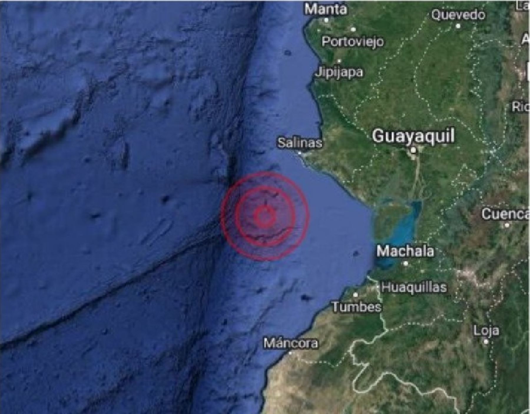 Tres sismo de regular magnitud se registraron en la madrugada de hoy martes 1 de octubre cerca de Zorritos, en la región Tumbes, informó el IGP.