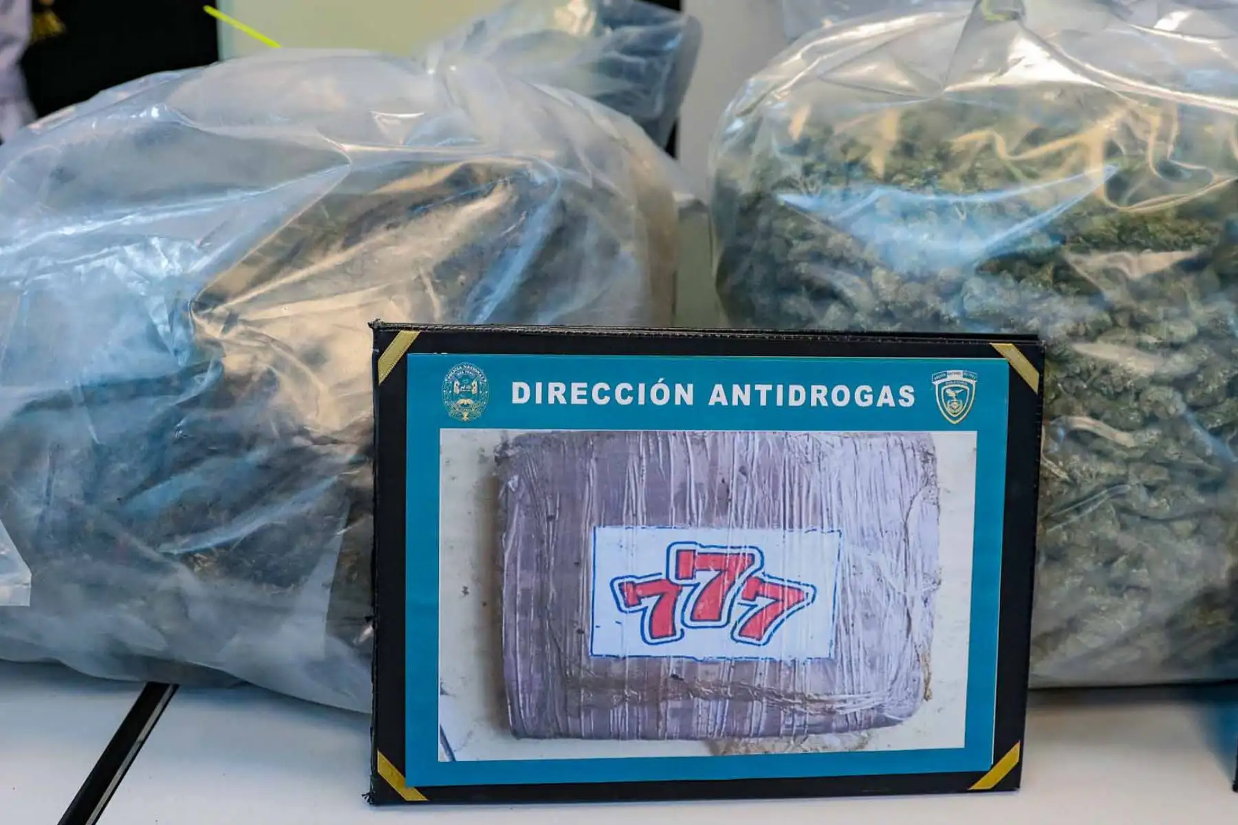 La Policía Nacional del Perú, a través de la Dirección Antidrogas (DIRANDRO), brinda detalles en relación a operativos policiales  mas resaltantes de interdicción al Tráfico Ilícito de Drogas, durante el mes de setiembre. Foto: ANDINA/ Lino Chipana