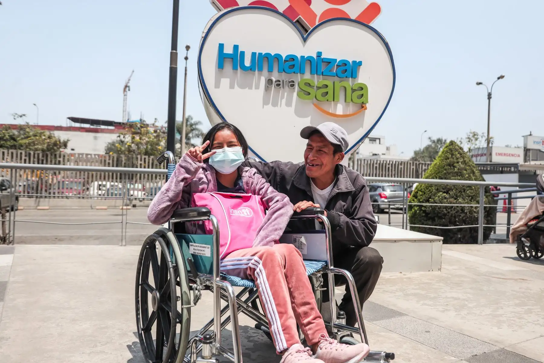 Desde hace siete años, esta jovencita fue diagnosticada de una enfermedad hepática severa y una enfermedad renal crónica en su fase terminal por lo que dependía de una máquina de hemodiálisis. Foto: ANDINA/ Connie Calderon