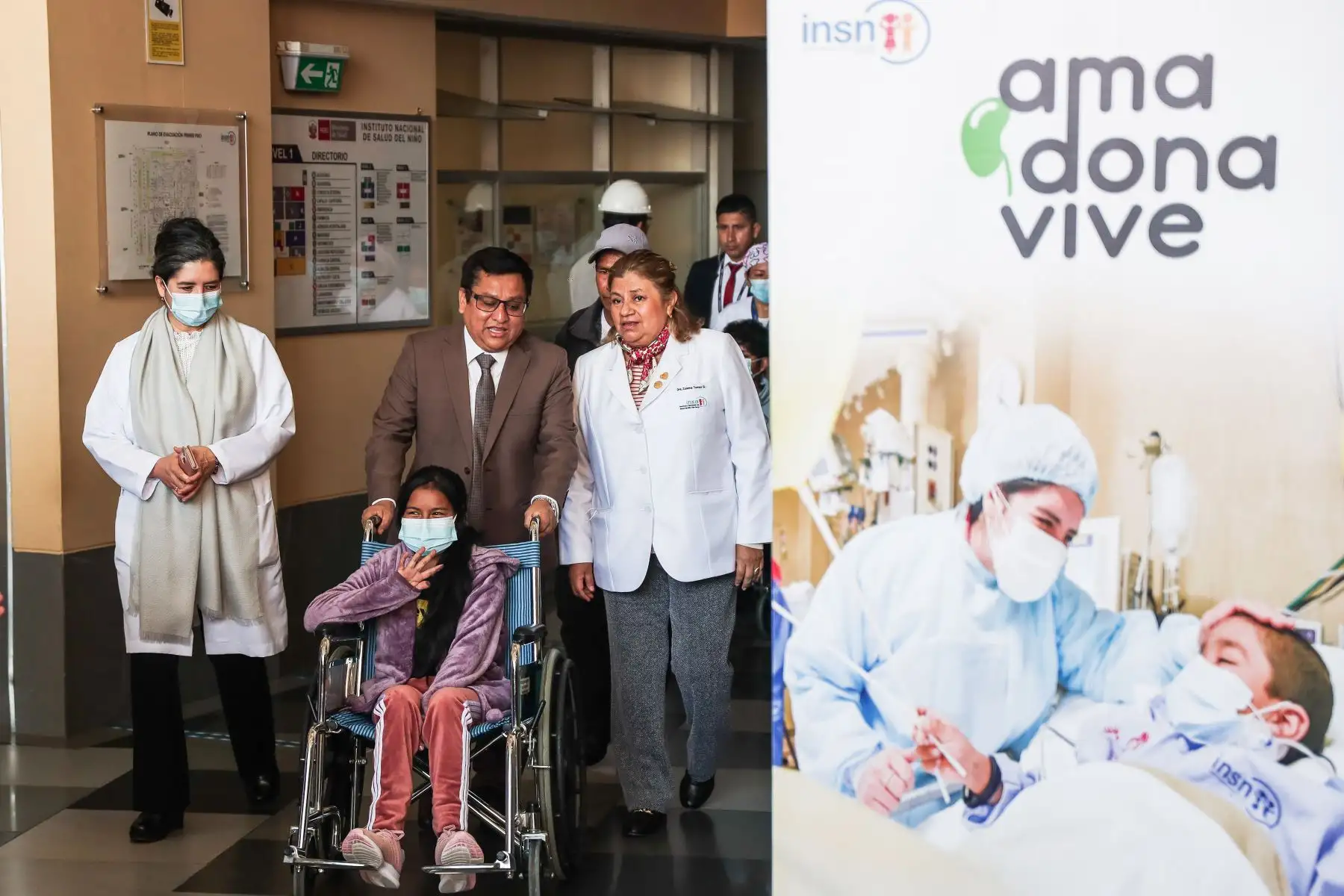 “Para el personal de salud es un día de felicidad y de alegría, nuestro compromiso es con la salud de la población infantil y por eso trabajamos con vocación para llevar felicidad a niños como Irma”, destacó la Dra. Zulema Tomás Gonzales. Foto: ANDINA/ Connie Calderon