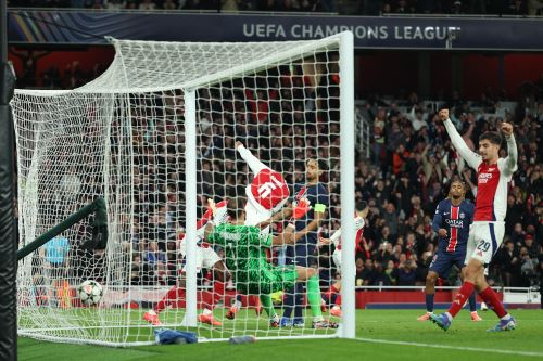 Champions League: Arsenal domina al PSG de Luis Enrique al imponerse por un claro 2-0 en Londres