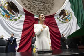 Claudia Sheinbaum, presidenta de México. Foto: AFP