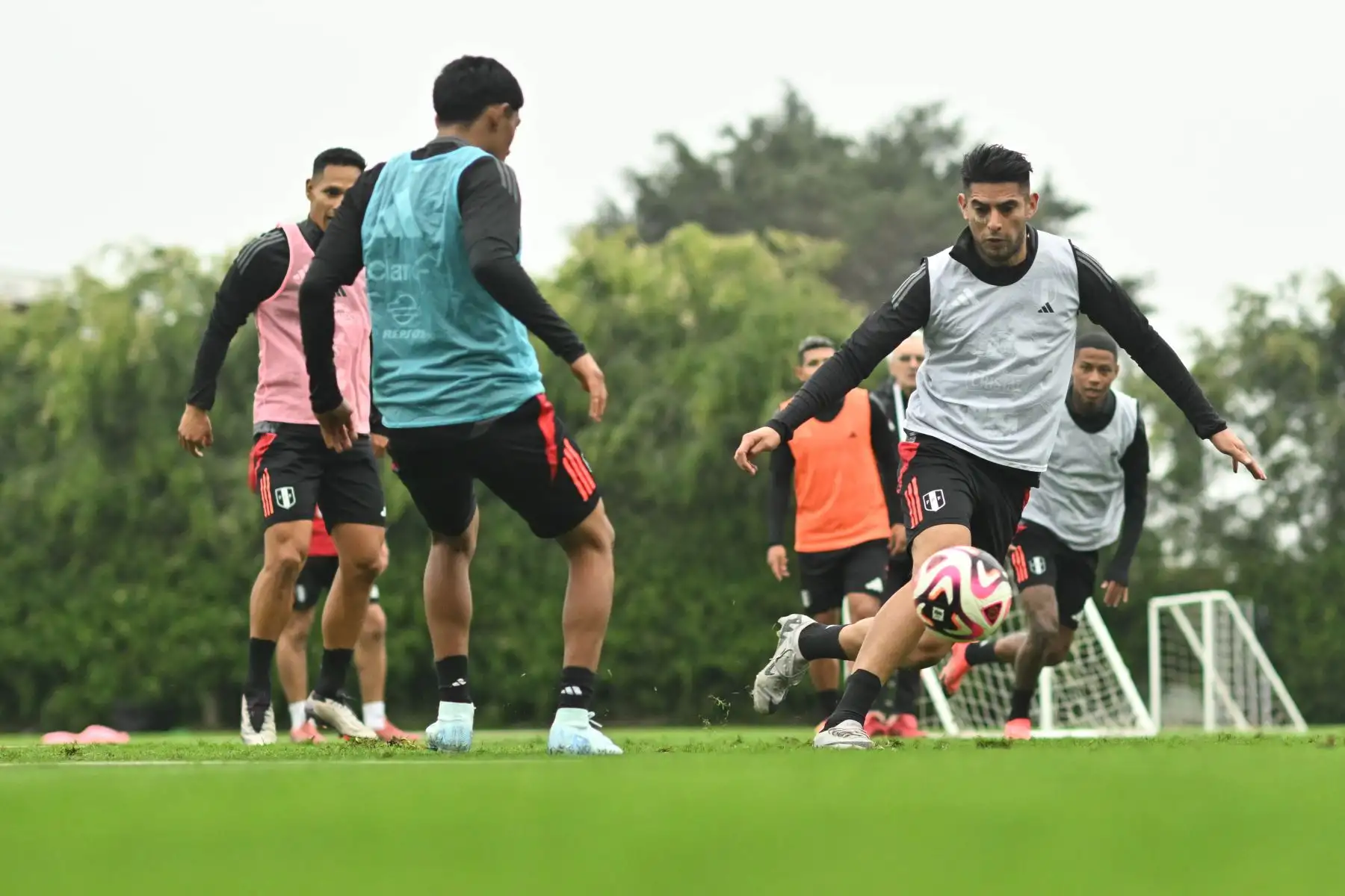Señaló que ya ha demostrado que son jugadores que tienen en cuenta y son importantes, pero que tienen que estar en su mejor nivel para participar en las eliminatorias. Foto: ANDINA/Difusión