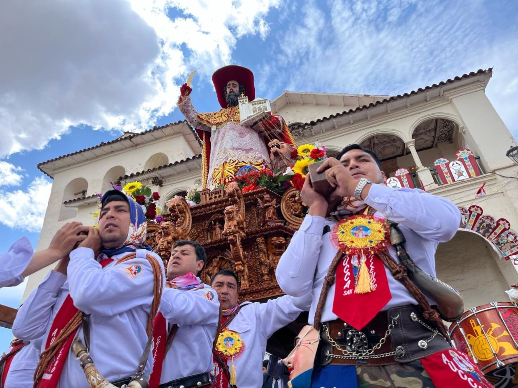 La festividad en honor al Doctor Patrón San Jerónimo forma parte del calendario festivo tradicional de Cusco. ANDINA/Percy Hurtado Santillán