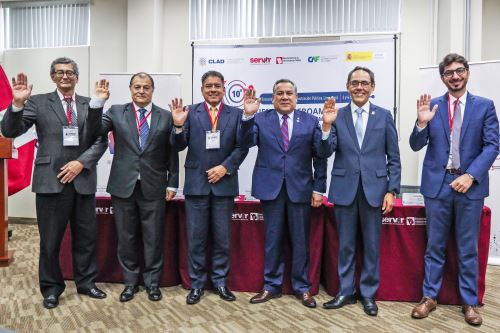 Ceremonia de inauguración del X Encuentro Iberoamericano de Escuelas, Institutos y Sistemas de Formación y Capacitación de Funcionarios Públicos