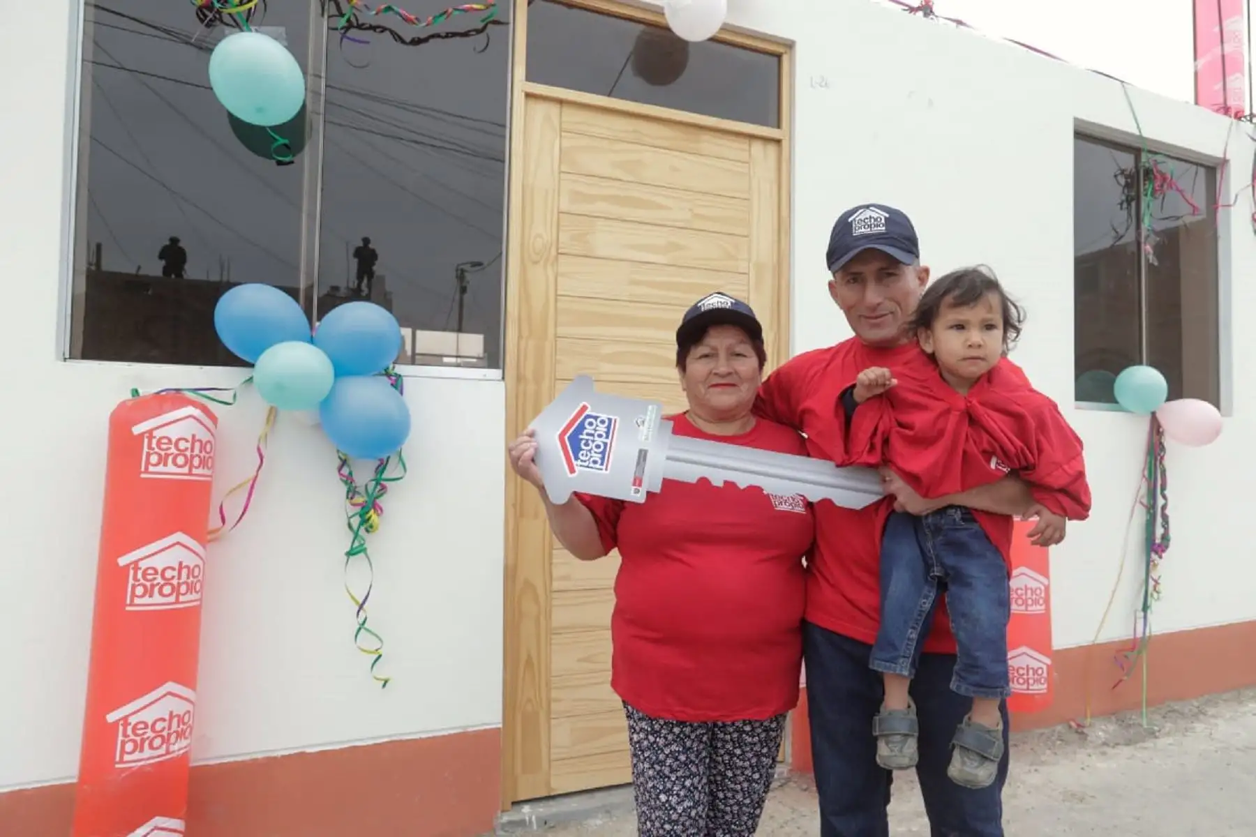 Beneficiario del programa Techo Propio. ANDINA/Difusión