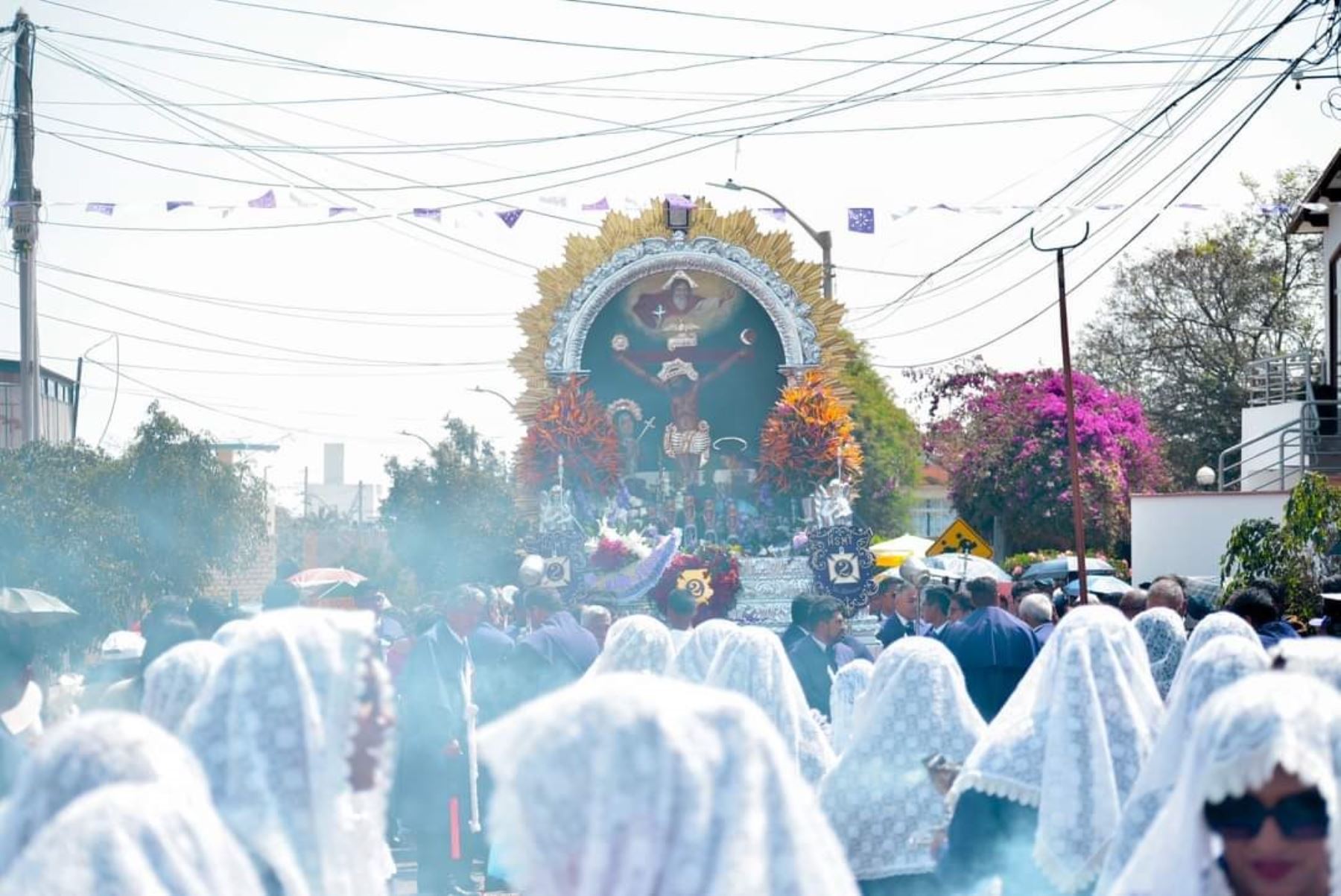 La ciudad de Tacna se prepara para las salidas del Señor de los Milagros. ANDINA/Difusión