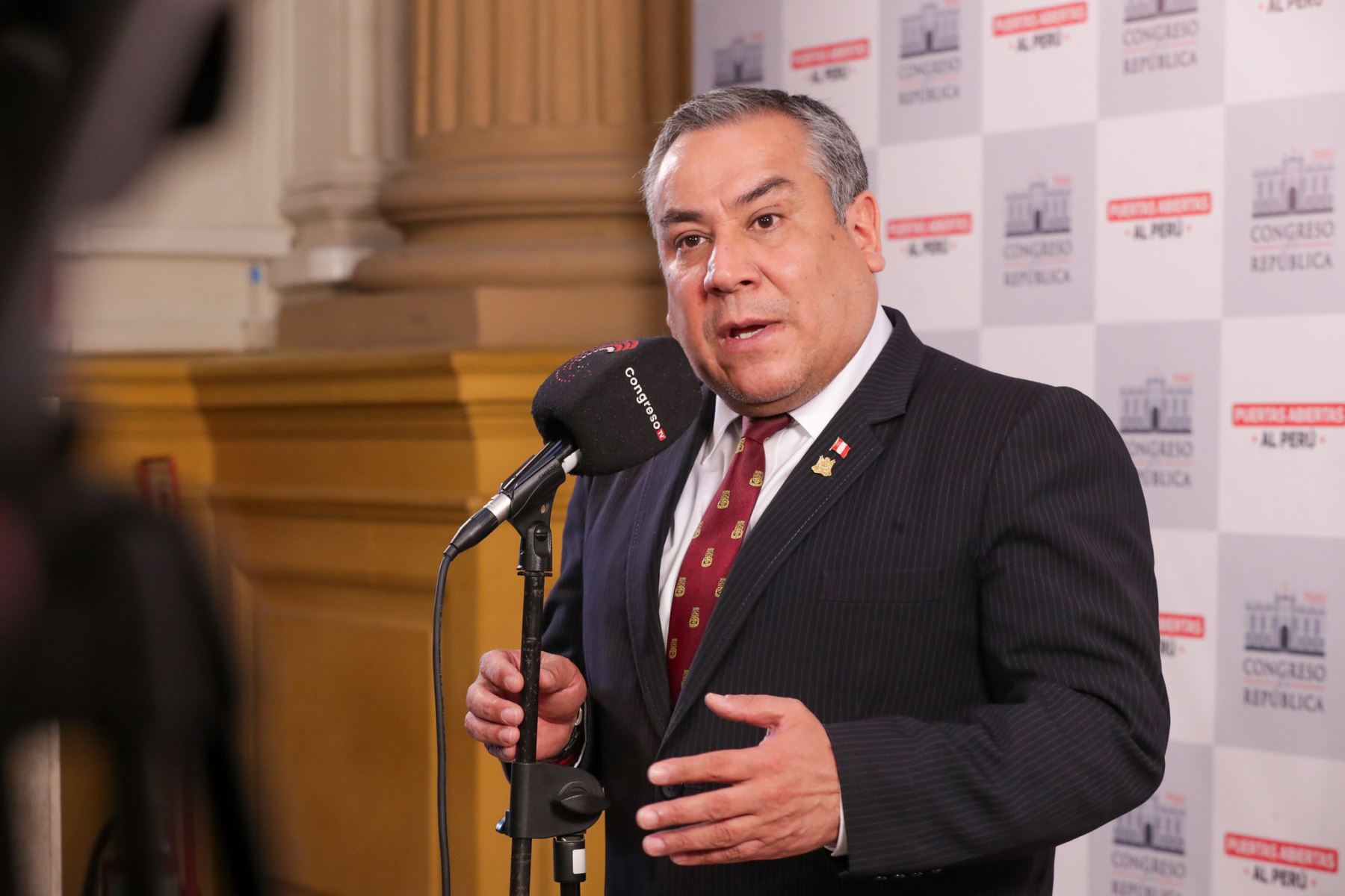 President of the Council of Ministers, Gustavo Adrianzén. Photo: ANDINA /  Courtesy.