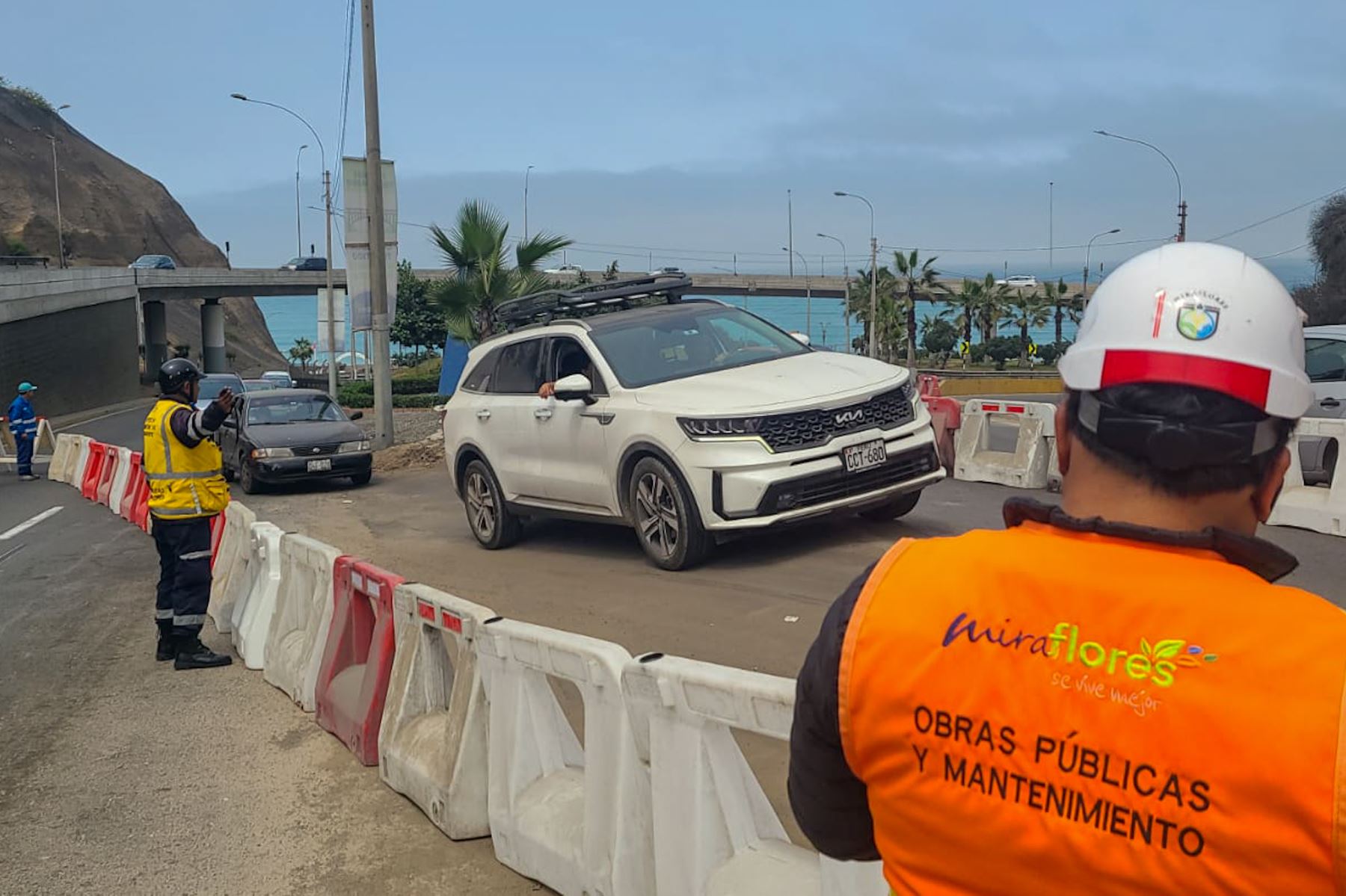 Miraflores informa sobre el plan de desvíos por obras en la bajada de Armendáriz. Foto: ANDINA/Difusión