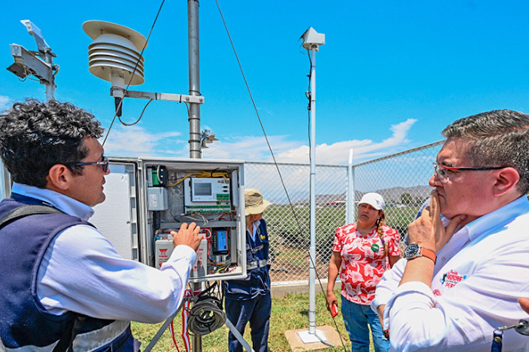 Estación meteorológica automática denominada Viña Cayaltí, región Lambayeque Foto: ANDINA/Minam