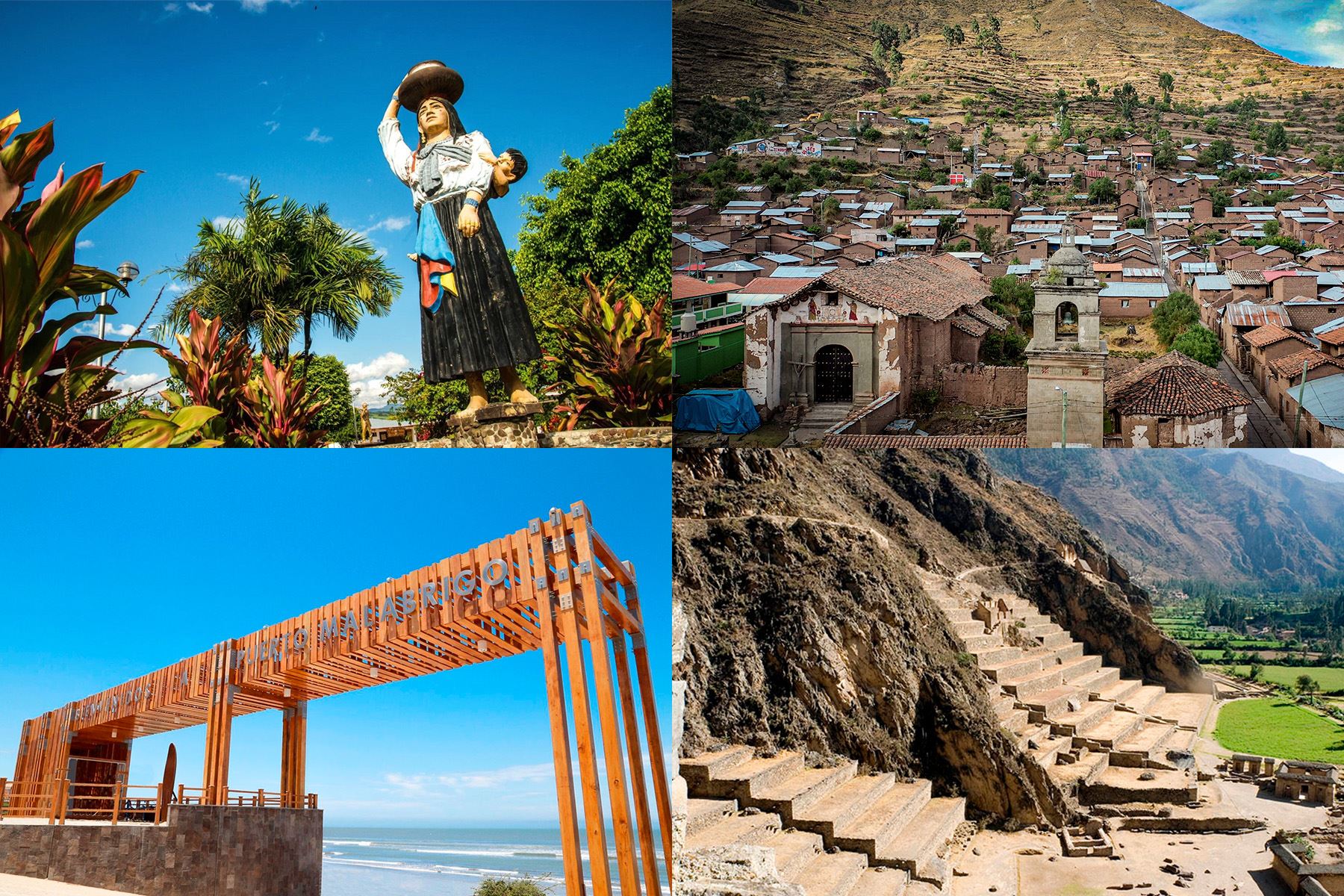 Lamas, Sarhua, Puerto Malabrigo y Ollantaytambo, 4 de los 10 Pueblos con Encanto del Perú. Foto: ANDINA/Difusión