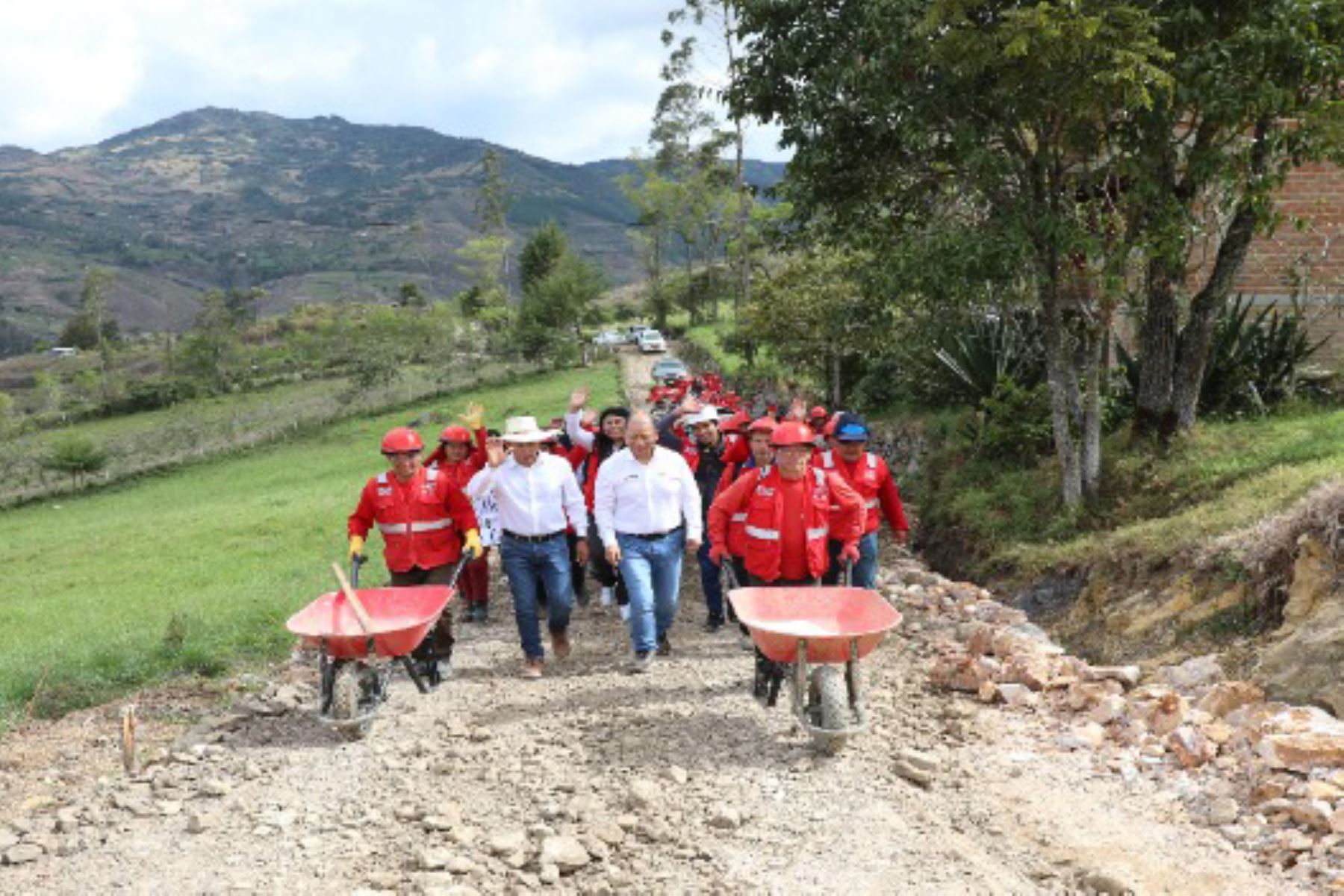 En Cajamarca, Llamkasun Perú financia 170 actividades de intervención inmediata en 109 distritos de la región, con lo cual hasta agosto de este año se generó más de 3000 empleos temporales. ANDINA/Difusión