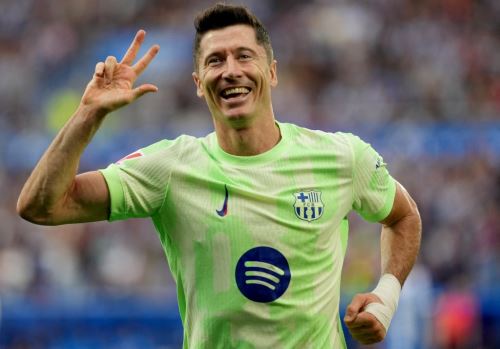 Lewandowski le dio el triunfo al Barza