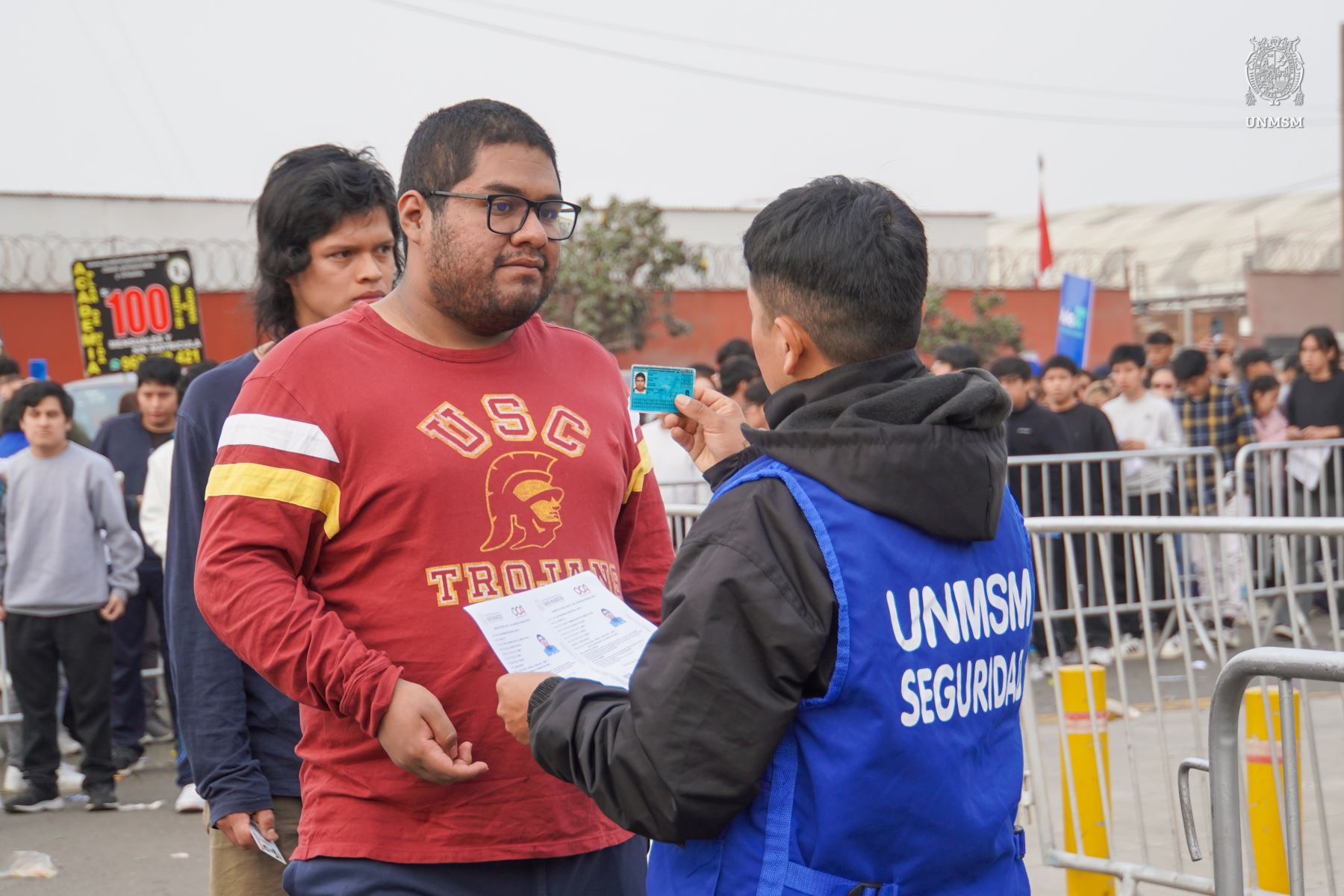 Esta es la tercera jornada del examen de admisión, 2025-I de la Universidad Nacional Mayor de San Marcos. Foto: Difusión