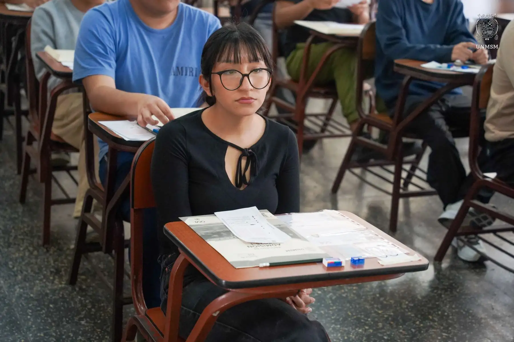 Esta es la segunda jornada del examen de admisión, 2025-I de la Universidad Nacional Mayor de San Marcos.
Foto: Difusión