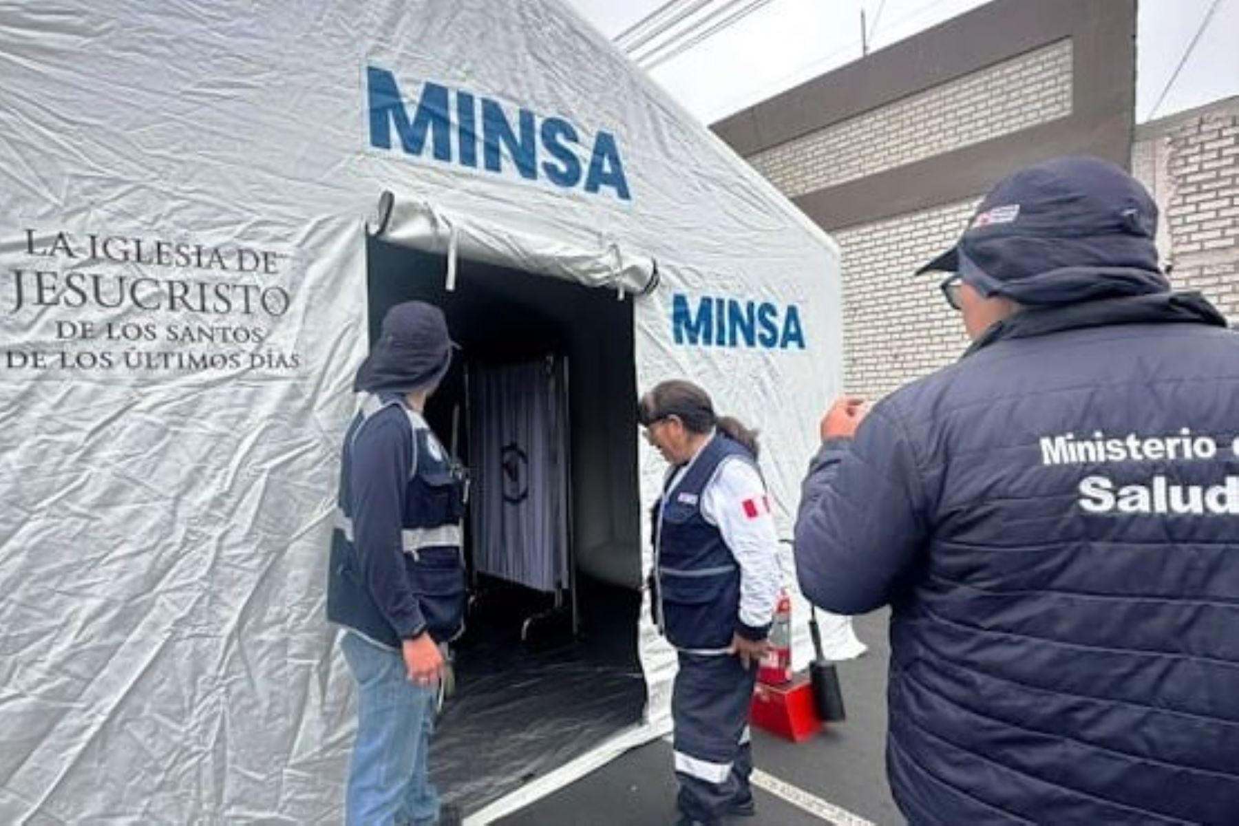 Señor de los Milagros: más de 100 atenciones brindó el Minsa durante procesión. Foto: ANDINA/Difusión.