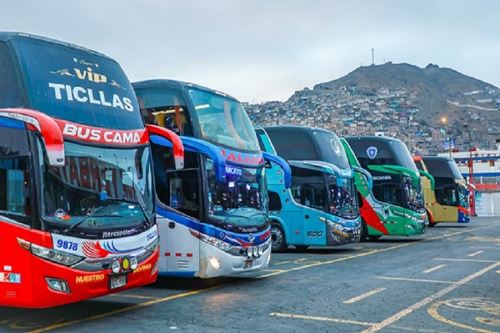 Transporte interprovincial. Cortesía MTC