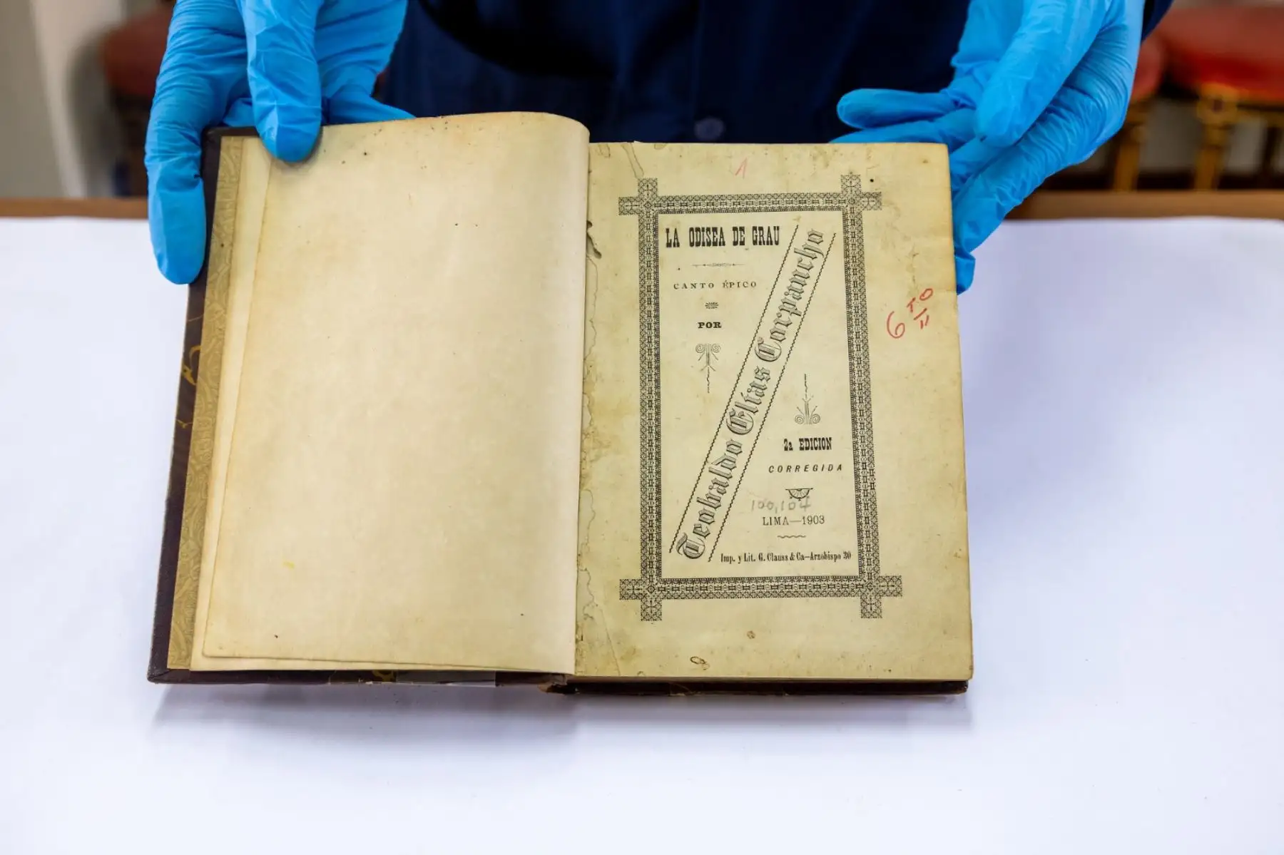 Dentro de la bibliografía referida a Miguel Grau destacan títulos como “Combate de Angamos: cantos a los héroes del Huáscar” (1879), “La odisea de Grau: canto épico” (1903), “Corona fúnebre, homenaje de la República de Argentina a Miguel Grau” (1879), “El Contra-Almirante Miguel Grau” (1879), y “Corona fúnebre del contra-almirante Don Miguel Grau” (1880), entre otros. Foto: ANDINA/Difusión