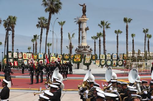 Combate de Angamos: ceremonia oficial y desfile para conmemorar el 8 de octubre