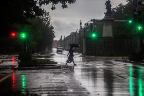 La población se prepara para el impacto del huracán Milton. Foto: AFP