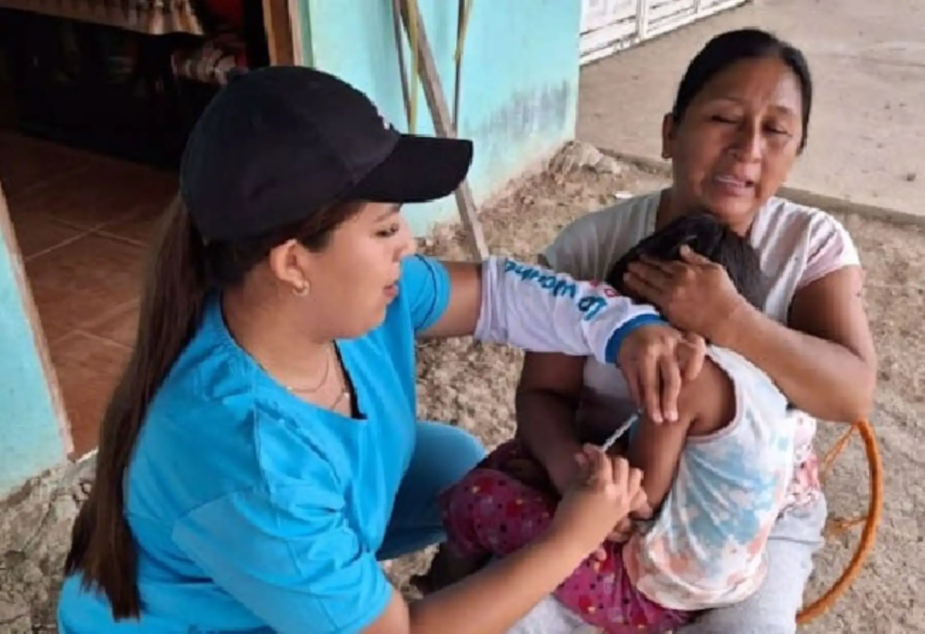 Tumbes registra un 82 % de avance de la meta de vacunación contra el sarampión. Foto: ANDINA/difusión.