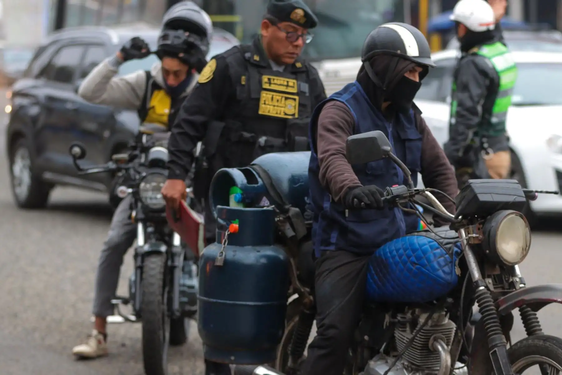 Policía Nacional del Perú realiza megaoperativo 