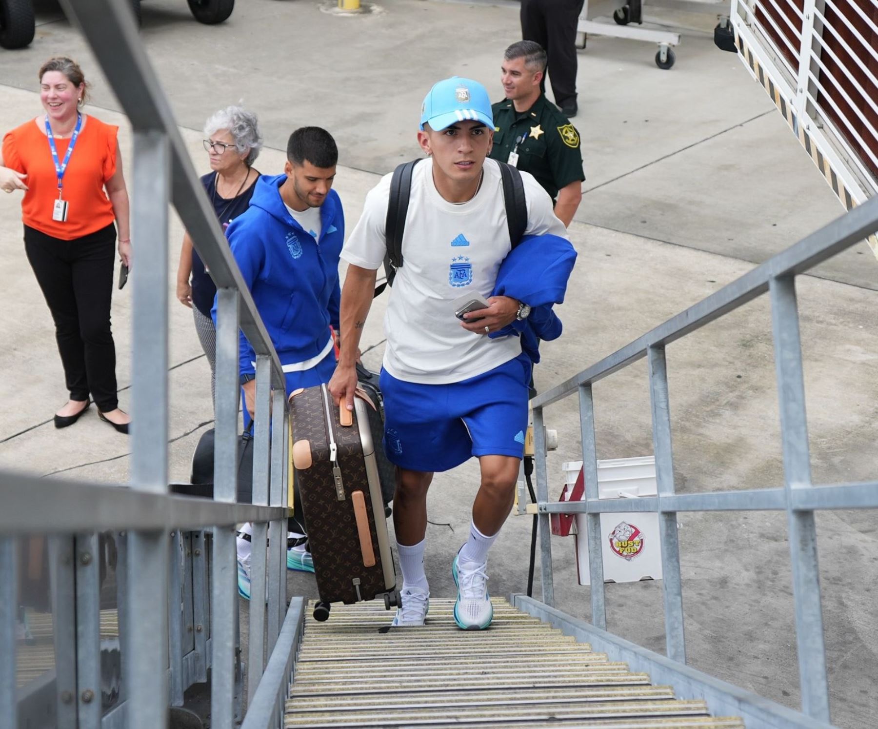 La escuadra argentina ya se dirige rumbo a Maturín para enfrentar a Venezuela