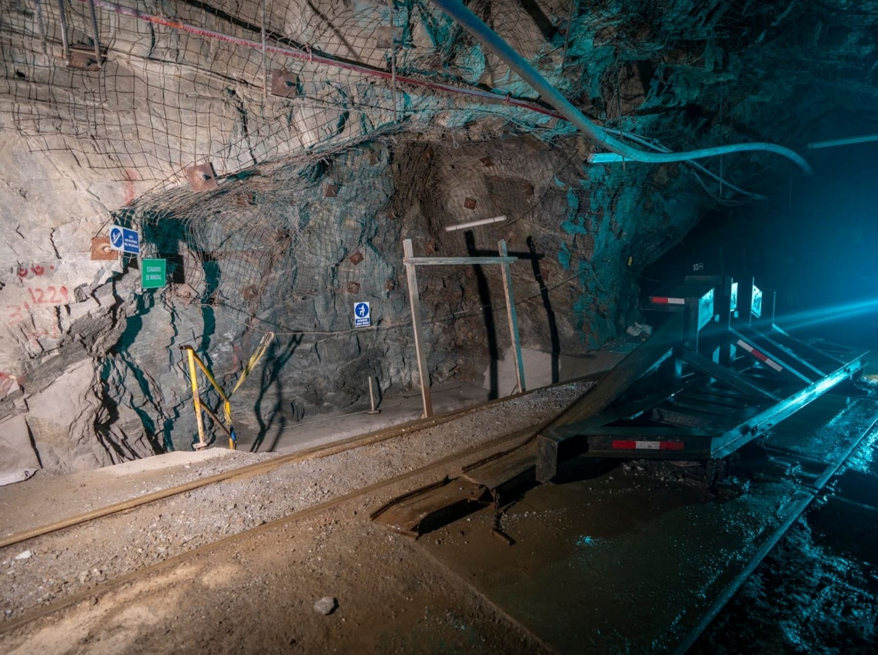 Policía Nacional confirma el hallazgo de una fosa común de mineros ilegales en terrenos de la minera Poderosa en la provincia de Pataz, en la sierra de la región La Libertad. ANDINA/Difusión