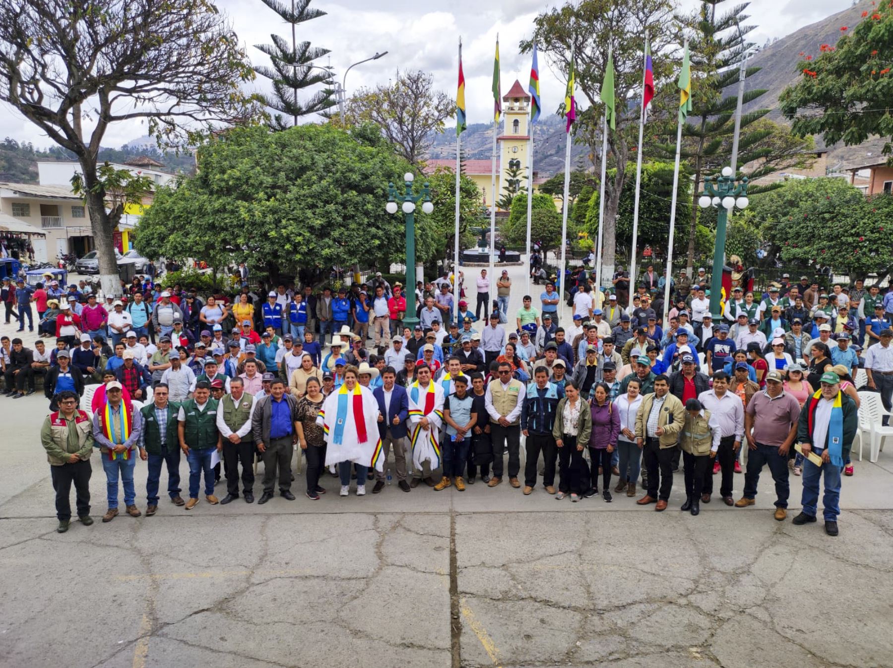 Agro Rural lanzó un proyecto que busca mejorar la calidad de los suelos productivos y la provisión de agua y beneficiará a más de 5,000 familias que se dedican a la agricultura en la provincia de Huancabamba, en la sierra de la región Piura. ANDINA/Difusión