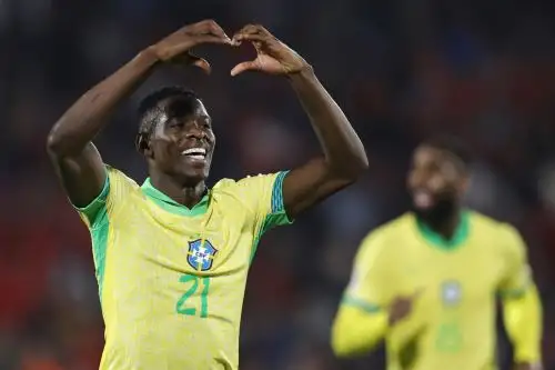 Luiz Henrique anotó el gol de triunfo de Brasil ante Chile