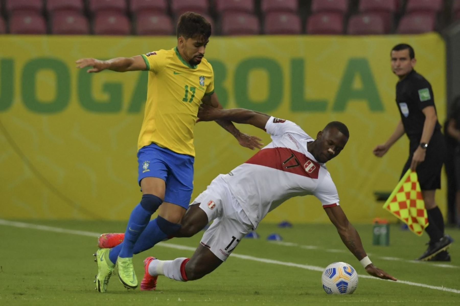 Lucas Paquetá no jugará ante Perú en la décima fecha