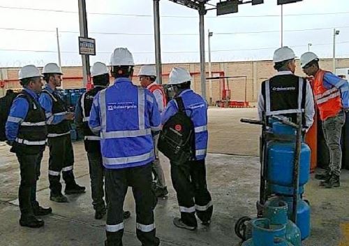 Fiscalizadores de Osinergmin inmovilizaron en Lambayeque más de 300 balones de gas de uso doméstico que no estaban aptos por encontrarse en malas condiciones. ANDINA/Difusión