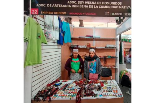 Los visitantes encontrarán productos elaborados con semillas, madera, fibras de bambú, lianas, shambira, tintes naturales, entre otros provenientes del bosque. Foto: ANDINA/Difusión