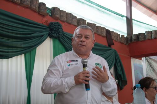 Jefe de Devida, Carlos Figueroa.