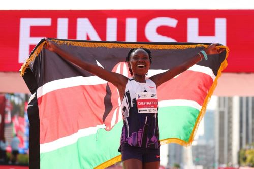  Ruth Chepngetich triunfó en la Maratón de Chicago