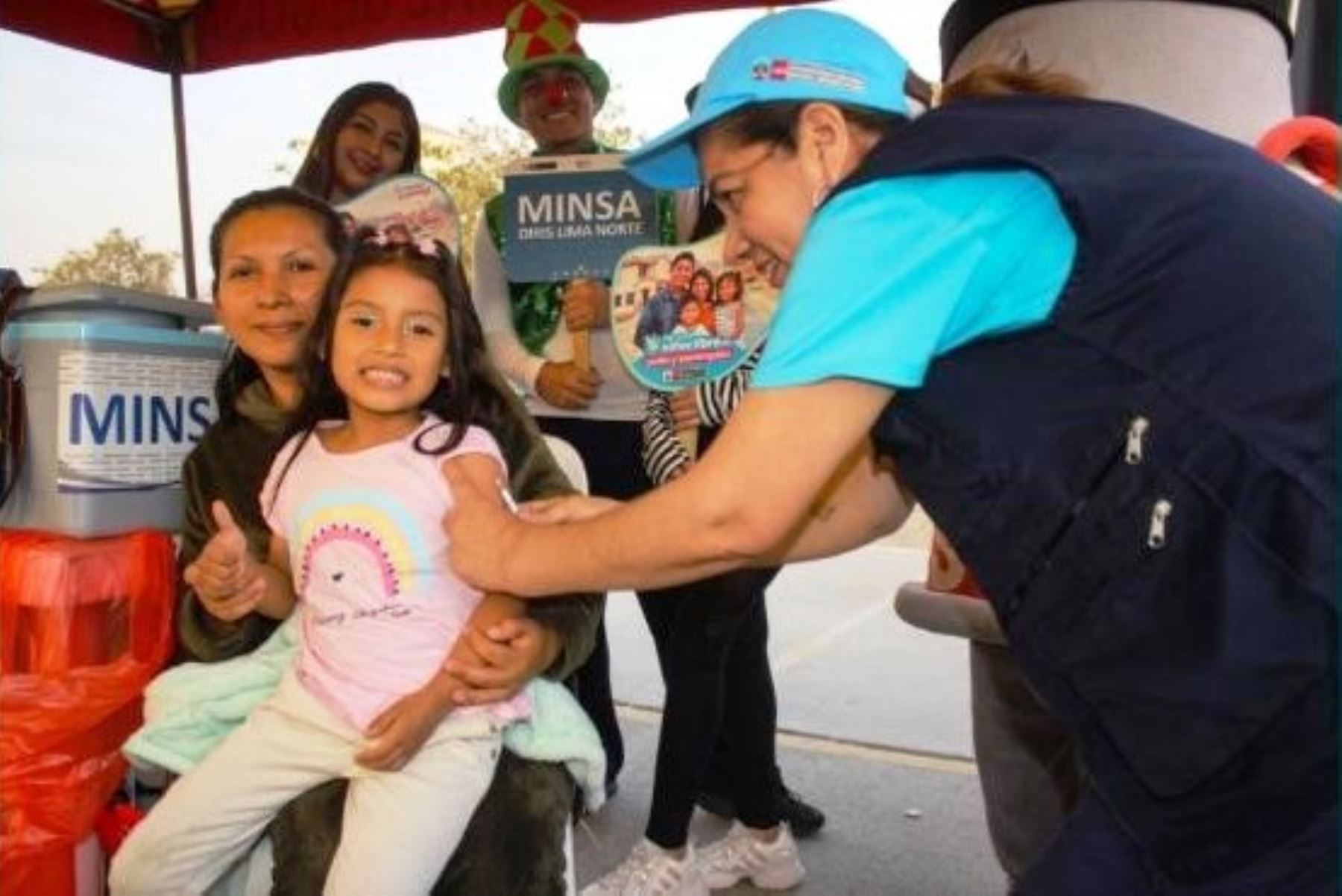 Sarampión: más de 1.8 millones de menores de 6 años ya han sido vacunados. Foto: ANDINA/Difusión.