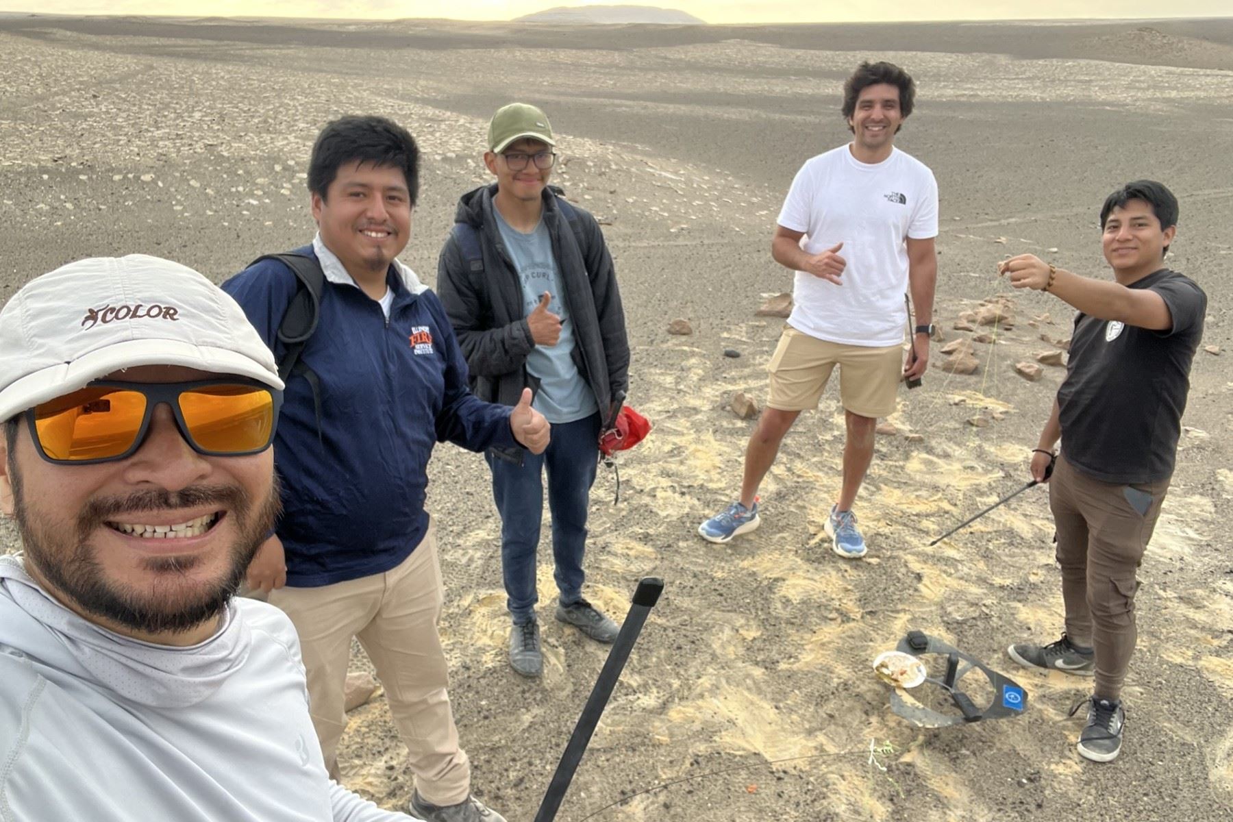 El ceviche peruano fue lanzado en un globo estratosférico y estuvo en un vuelo que duró entre 100 y 120 minutos. Foto: ASPAST/Mauricio Velarde/Proyecto Estratosfera