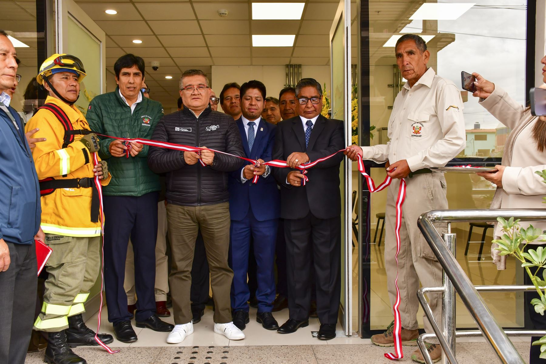 La nueva sede administrativa del Sernanp se ubica en la av. Cinco Los Chachacomos F2-4, Larapa, en el distrito de San Jerónimo, Cusco. Foto: ANDINA/Minam