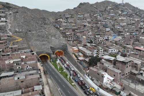 Túneles Santa Rosa y San Martín del Rímac y San Juan de Lurigancho serán reparados