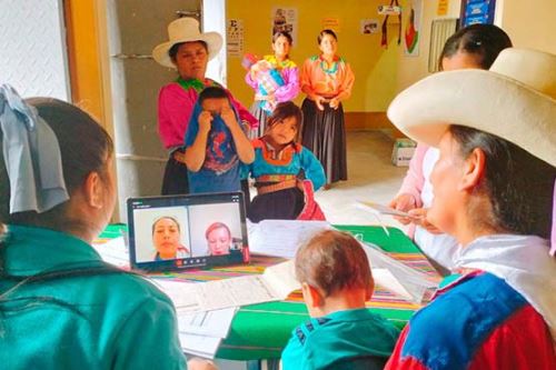 La Red Integrada de Salud Jaén (Cajamarca) instaló antenas Starlink en los centros de salud de Tayas, Yambolón y San José de la Alianza. Foto: ANDINA/Minsa