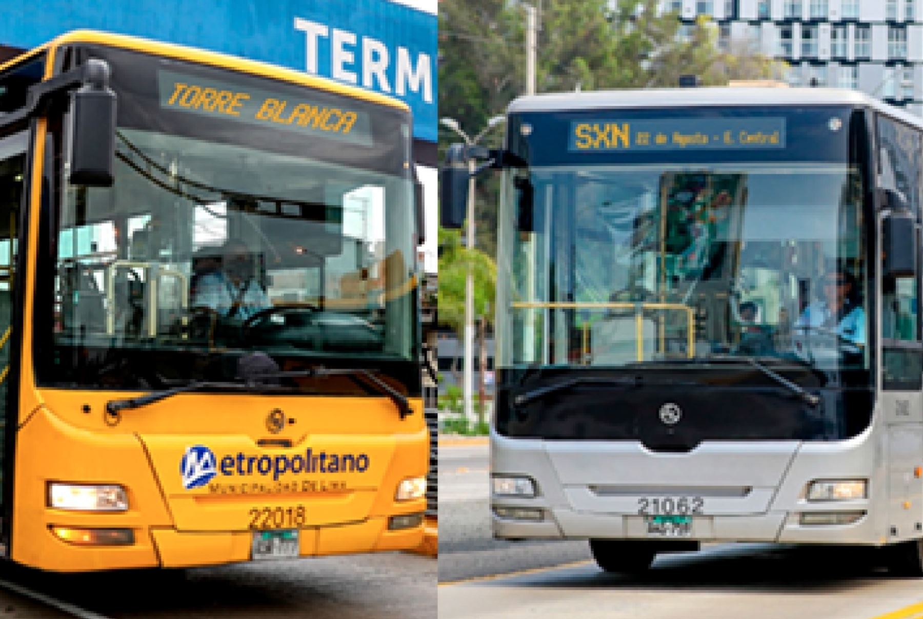 Desde la próxima semana, el servicio Superexpreso Norte y la ruta alimentadora Torre Blanca amplían su recorrido hasta la estación 22 de agosto. ANDINA/Difusión