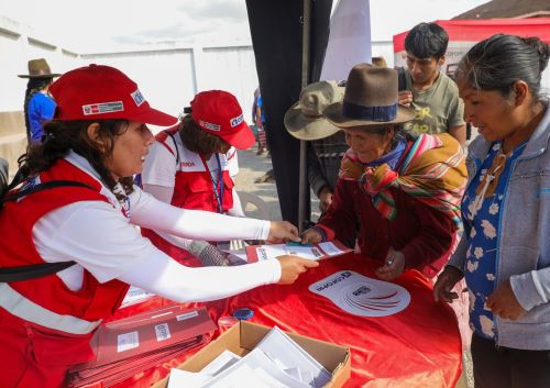 Cofopri inició una campaña gratuita de formalización de la propiedad en las regiones de Apurímac y Junín. ANDINA/Difusión