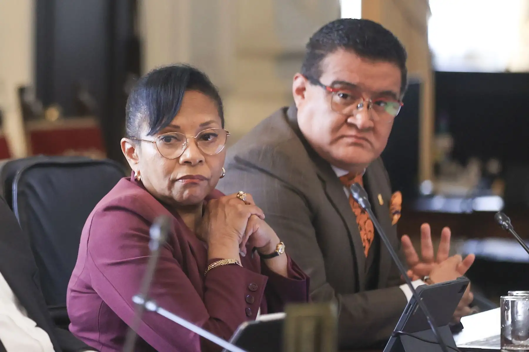 Presidenta Dina Boluarte lidera sesión del Consejo de Ministros. Foto: ANDINA/Prensa Presidencia