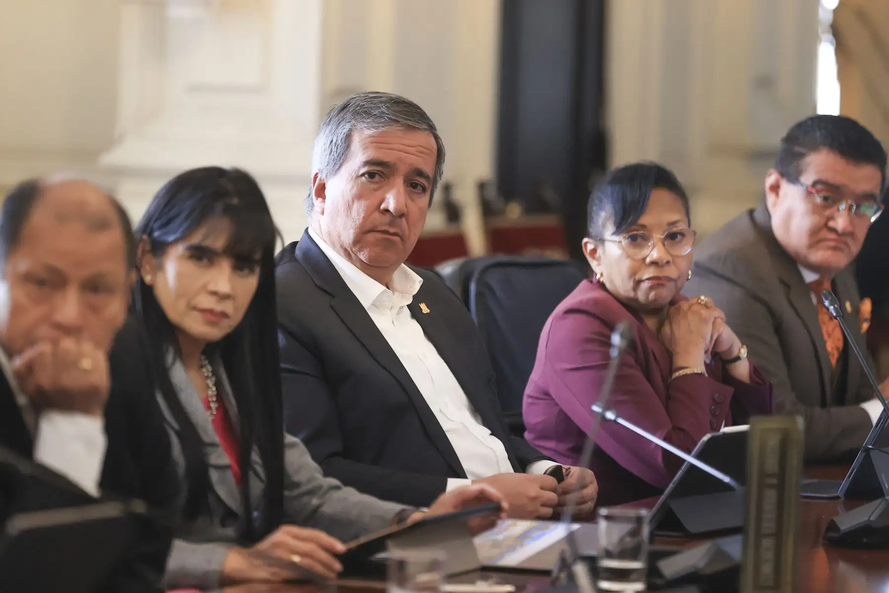 Presidenta Dina Boluarte lidera sesión del Consejo de Ministros. Foto: ANDINA/Prensa Presidencia