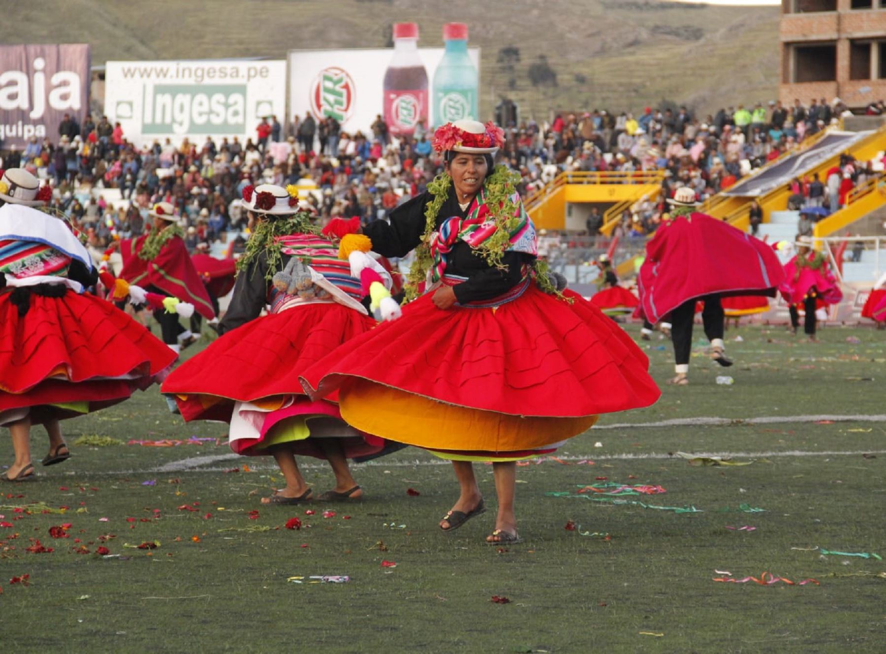 El Ministerio de Cultura declaró Patrimonio Cultural de la Nación al Carnaval de Chucuito, que se celebra en la provincia y región Puno. ANDINA/Difusión