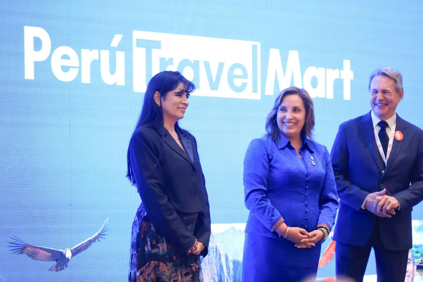 Presidenta Dina Boluarte inaugura el Perú Travel Mart 2024. Foto: ANDINA/Prensa Presidencia