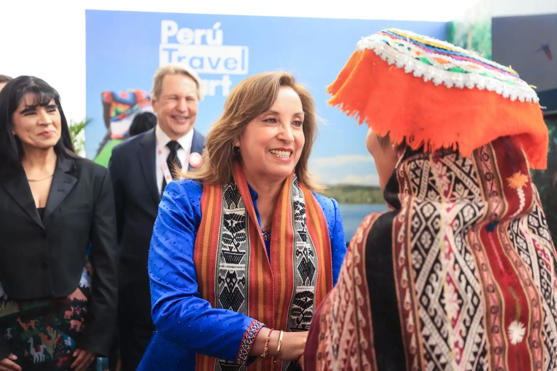 Presidenta Dina Boluarte inaugura el Perú Travel Mart 2024. Foto: ANDINA/Prensa Presidencia