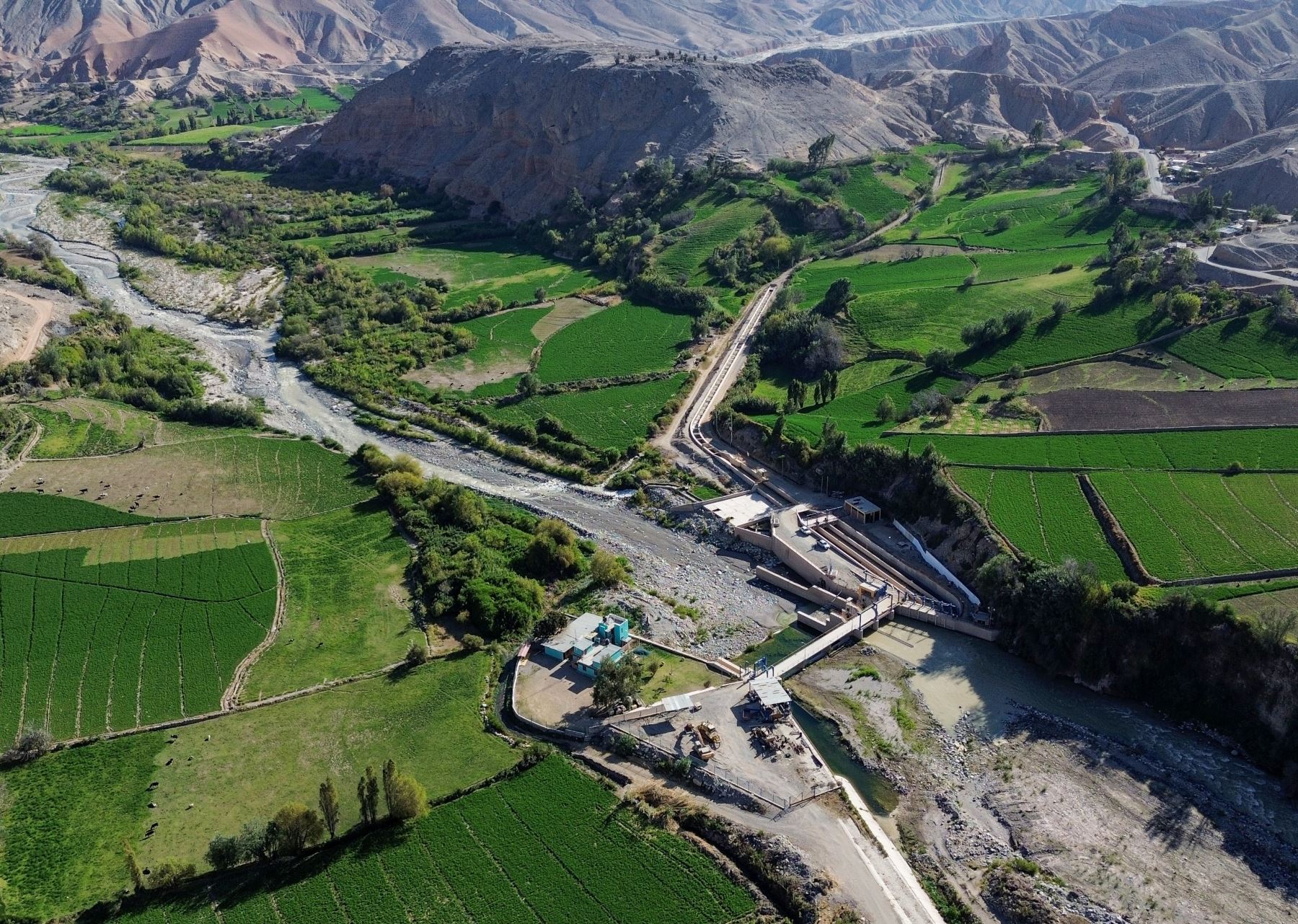 El proyecto Majes Siguas es uno de los más importantes de la región Arequipa y del sur del Perú. Foto: ANDINA/Archivo