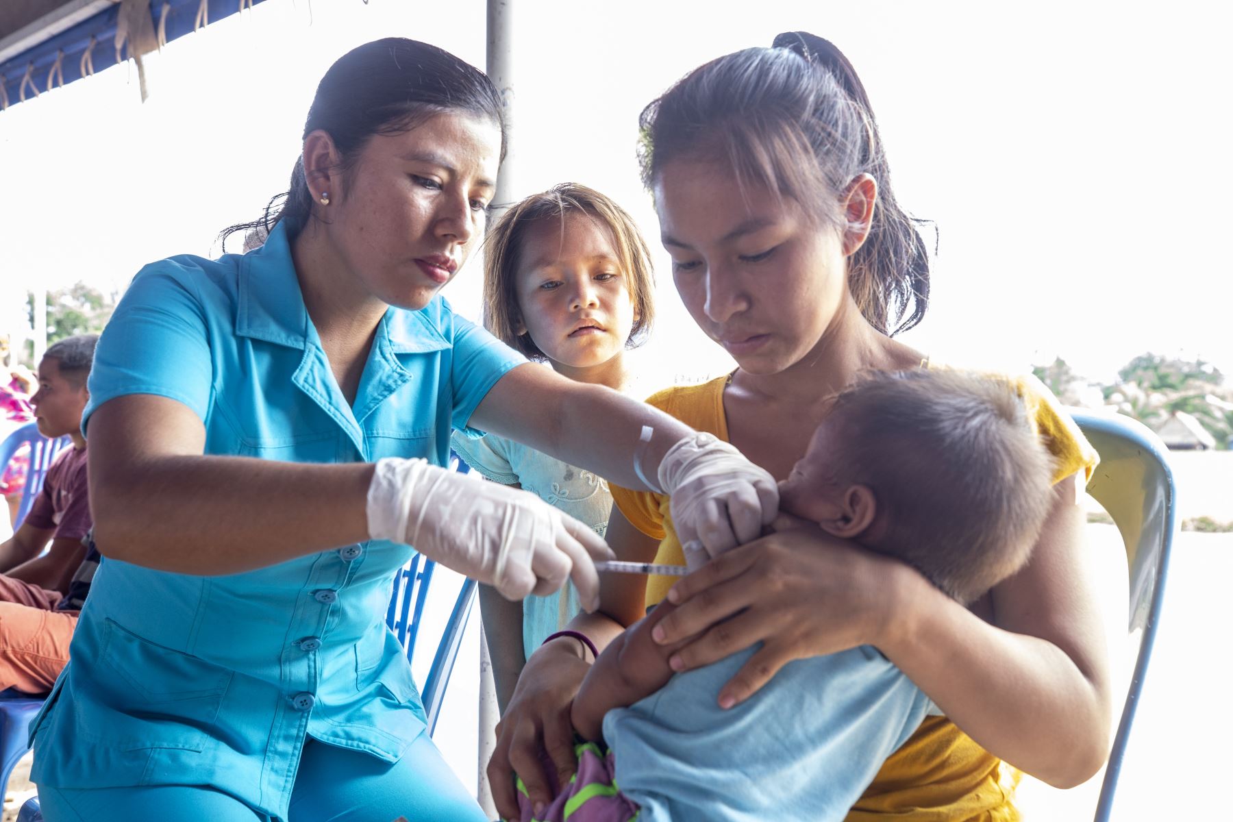 El sarampión puede causar infecciones en el oído, problemas respiratorios e incluso encefalitis, una inflamación cerebral. Foto: ANDINA/Difusión